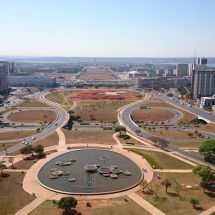 Brasília je naplánovaná a symetrická