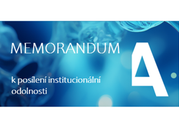 Memorandum k posílení institucionální odolnosti