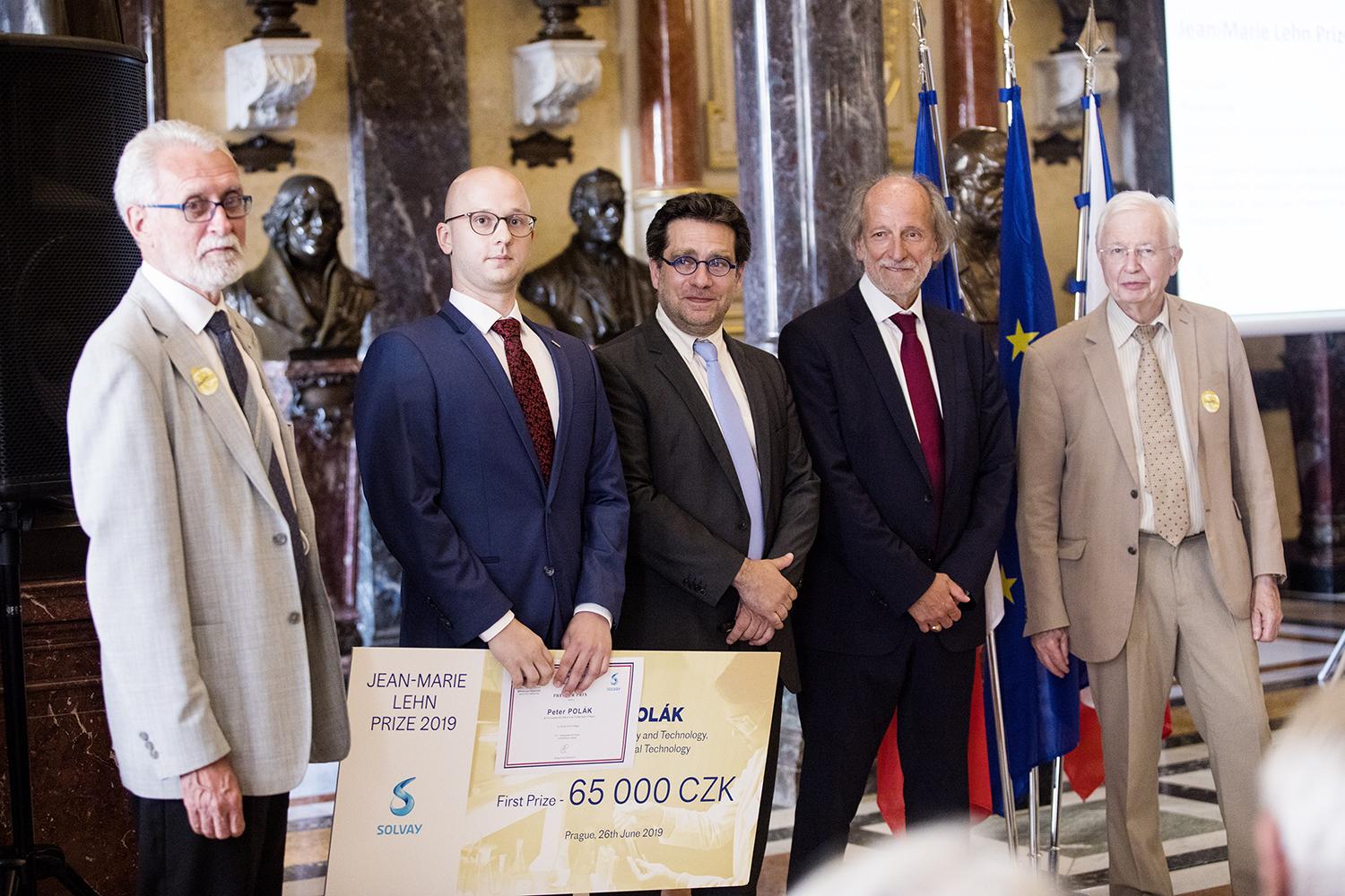 Student VŠCHT získal Cenu J.-M. Lehna za chemii