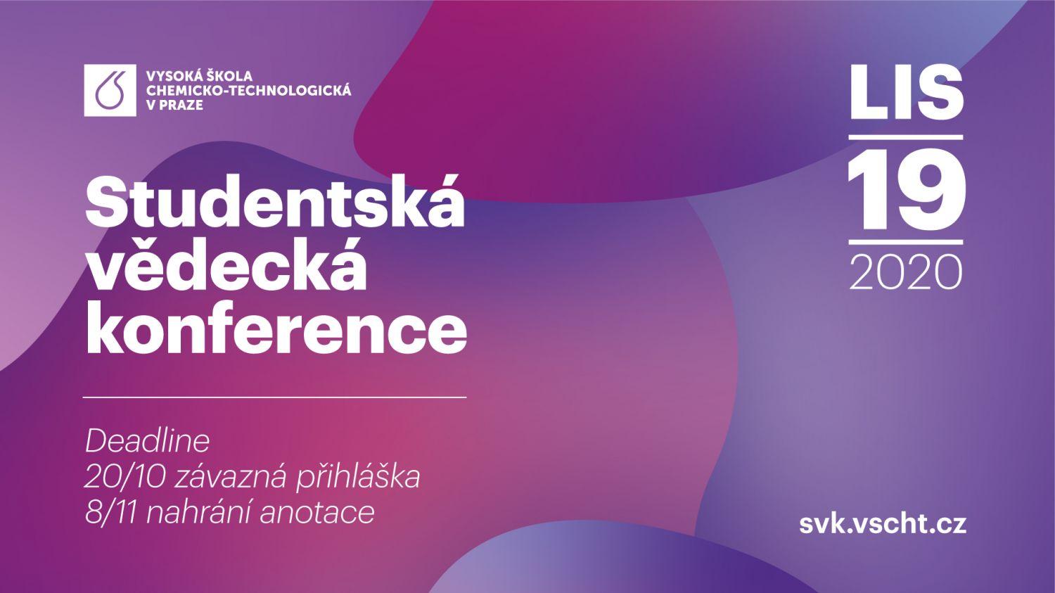 Studentská vědecká konference 2020