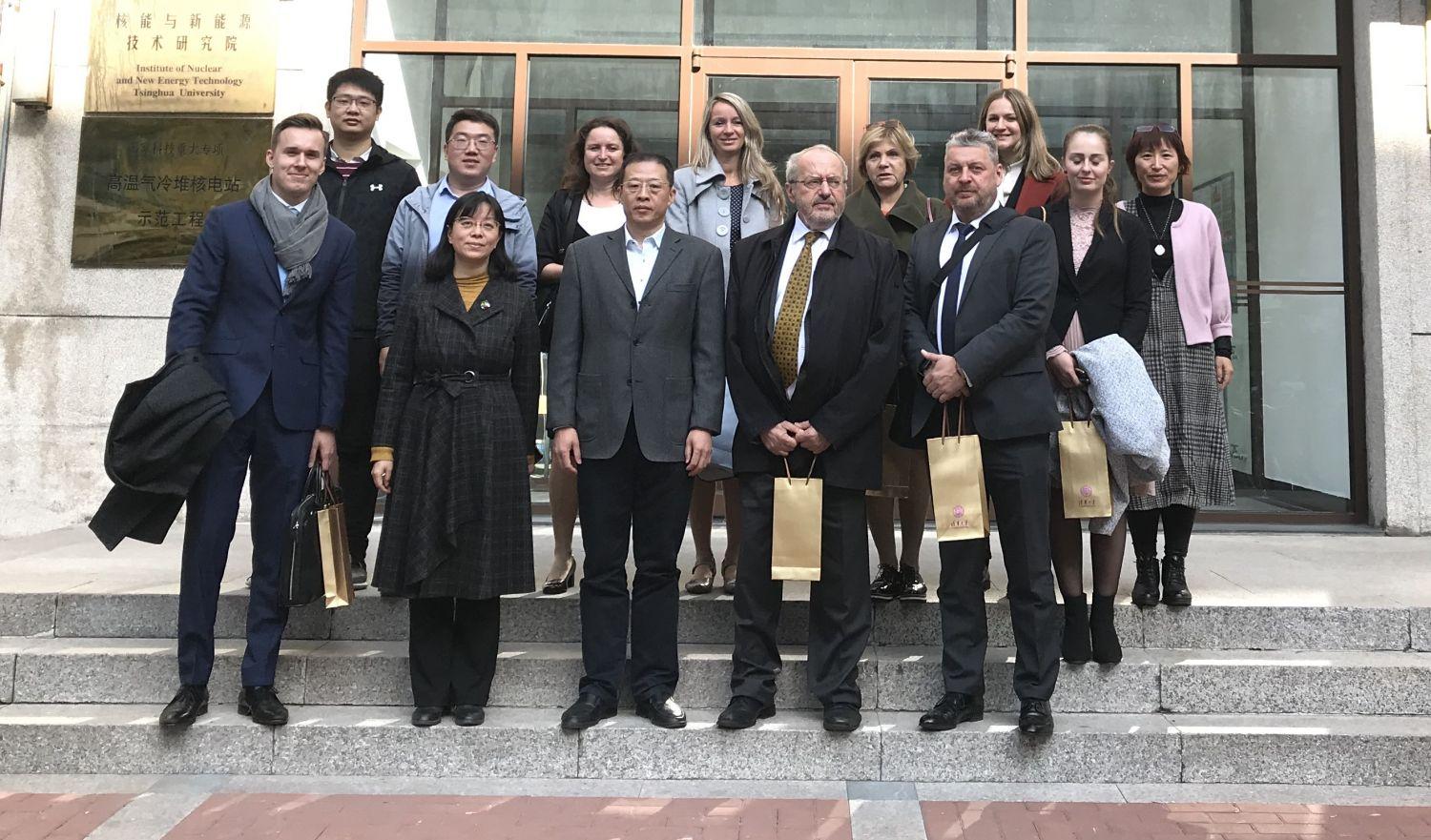Návštěva na Tsinghua University v Pekingu