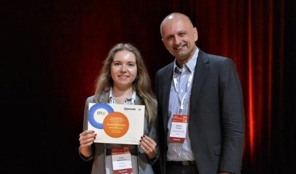 Darya Rudomilova získala EUROCORR Young Scientist Grant