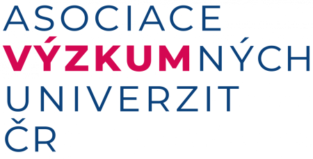 Logo of Association of Czech Research Universities - Czech version